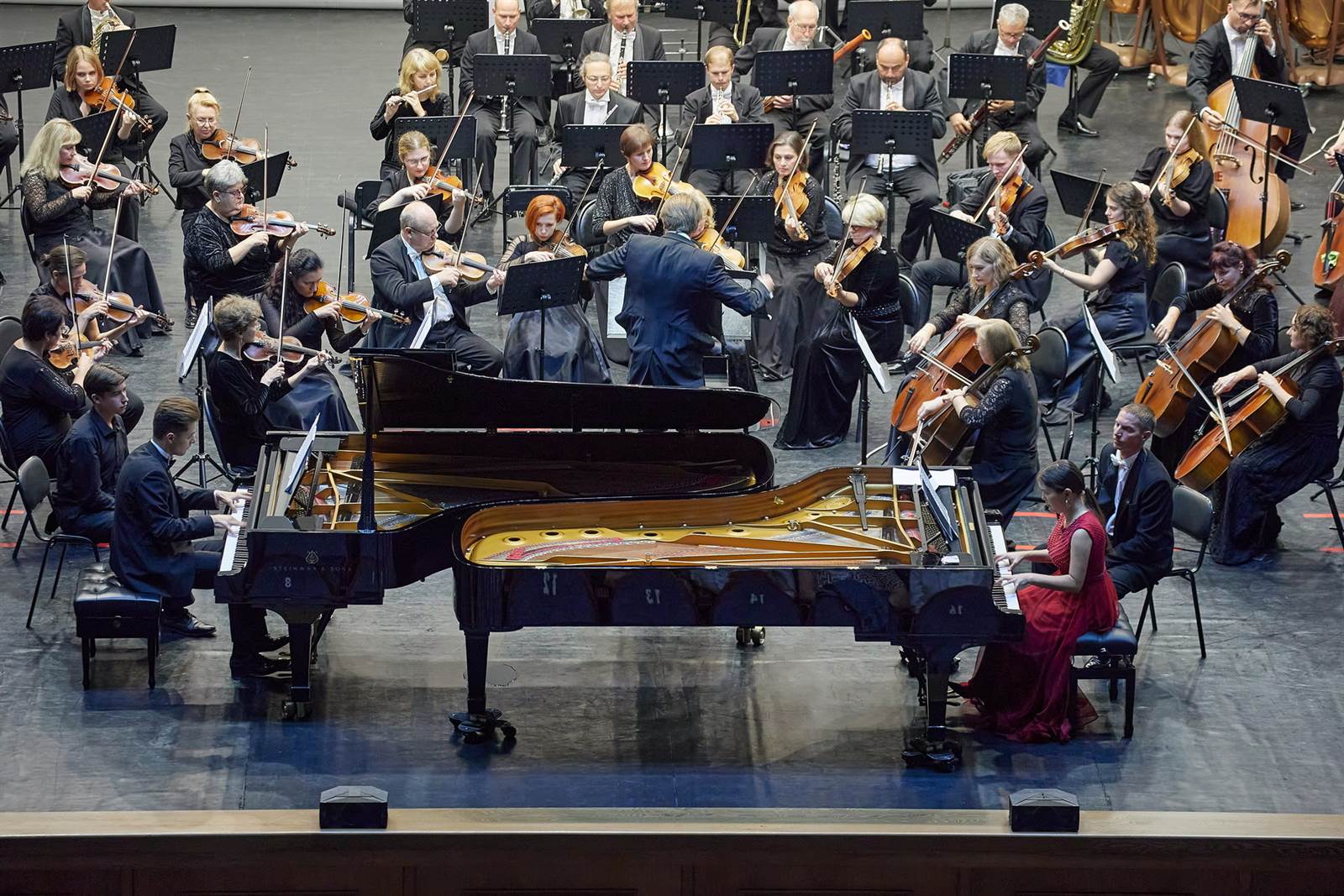 «Два рояля + оркестр» . Сюрприз от Губернаторского симфонического оркестра, 14.09.2023