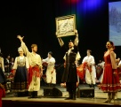 Губернаторский театр танца «Сибирский калейдоскоп» выступил вместе с Кубанским казачьим хором